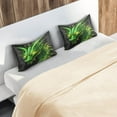 thumbnail image 7 of Coolnut Green Dragon Pillowcase for Hair and Skin Silk Pillowcase King Size 20 ×40In, Soft and Breathable Slippery Satin Pillowcase Covers for Sleep Decor Giftsation 940, 7 of 7