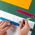 thumbnail image 2 of Multipurpose Folding Aluminum Alloy Ruler Professional Measurement Tool for Drafting Engineering Technical Drawing, 2 of 9
