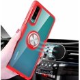 thumbnail image 2 of Silicone Antichoc TPU+PC, Protection Transparente, Anneau Métallique Rotatif à 360° pour Huawei P30, 2 of 7