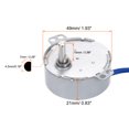 thumbnail image 3 of Motor Síncrono Uxcell AC100-127V 2.5-3RPM 50-60Hz CW 4W D Eje para Horno de Microondas, Ventilador, 3 of 4