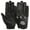 Black Button, variant on MRX Mens Driving Gloves Basic Soft Outdoor Glove Goat Leather Workout Full Finger, Black (Small)