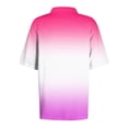 thumbnail image 4 of Kddylitq Womens Polo Shirts With Collar Short Sleeve Loose Wicking Summer Gradient Shirts Lightweight Collared Dressy Tops Pink L, 4 of 4