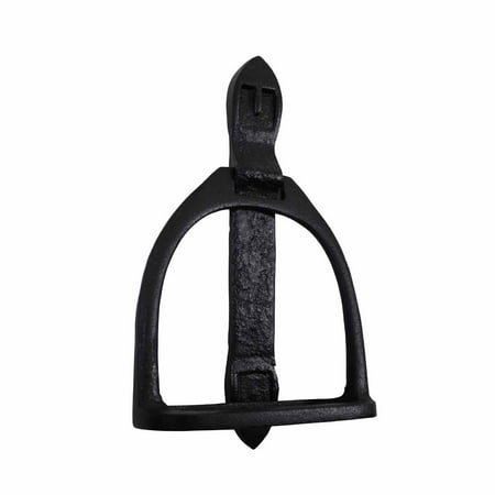 - Door Knocker Horse Saddle Stirrup Iron 9 1/3