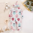 thumbnail image 5 of Newborn Baby Romper Footed Jumpsuit Cotton Soft Comfy Newborn 2-Piece Set with Hat Casual Spring Fall Outfit for Infant Boy Girl 0-12 Months, 5 of 9