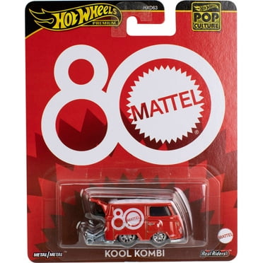 Hot Wheels Premium Mattel 80th Volkswagen Kool Kombi, 1:64 Scale Collectible Toy Van