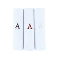 thumbnail image 1 of Umo Lorenzo  Cotton Boxed Initial Alphabet Handkerchiefs (Pack of 3) (Men's), 1 of 3