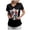 Blue_1, variant on Godom V Neck Fall Shirts for Women Graphic T Shirts Cute Halloween Tee Tops