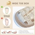 thumbnail image 5 of TARANIS Toddler Sandals for Boys and Girls, Wide Toe Box, Closed Toe, Mesh Upper, 5 of 8
