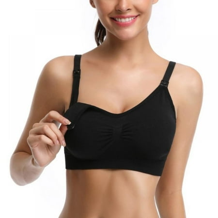 Women Pregnancy Maternity Bra Breastfeeding Nursing Bra Solid Seamless Wirefree Pregnancy Sleepping Bralettes