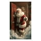 thumbnail image 1 of Y letrero decorativo para puerta con muñeco de nieve Tapiz decorativo para puerta para fiestas navideñas Tapiz para puerta Letrero para puerta para fiestas, 1 of 6