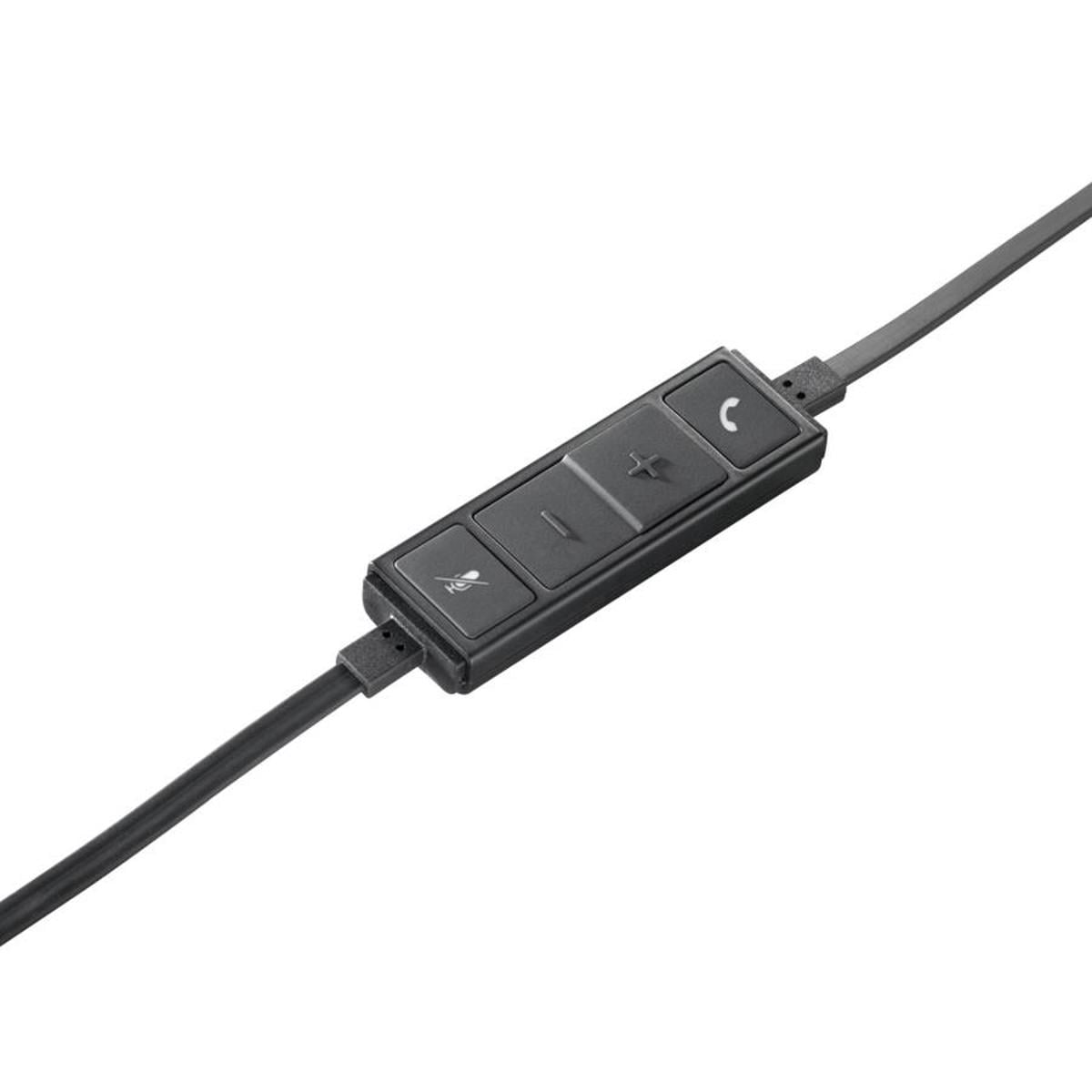 Logitech H650e USB Stereo Headset - 981-000518