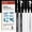 5 White, variant on 5 Pack White Acrylic Ink Pens for Drawing, Fine Point White Gel Pens, Opaque Acrylic Markers for Black Paper Sketching, Illustration, Card Making