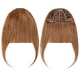 thumbnail image 2 of Extensions de Cheveux Humains à Frange Clips en Cheveux Humains Frange à Air Frange 3D Cheveux Raides, 2 of 5