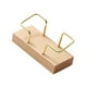 thumbnail image 4 of Organizador de de madera de escritorio de 11x5 cm para reuniones, conferencias accesorias versátiles versátiles de mesa de marco Marrón claro, 4 of 8