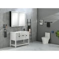 thumbnail image 5 of Newboti Furniture Solid Wood Bathroom Vanities Without Tops 48 in. W x 20 in. D x 33.60 in. H Bath Vanity in White with 26304, 5 of 16