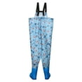 thumbnail image 4 of Glisme Long Sleeve Onesies Girl Kids Cartoon Animal Chest Waders Youth Fishing Waders For Toddler Water Proof & Fishing Waders With Boots Warm Clothing Size 33 Light Blue, 4 of 8