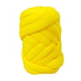 thumbnail image 2 of 1.5kg Chunky Yarn Bulky Yarn Washable Tube Giant Soft Yarn Arm Knitting Yarn Weight Yarn Jumbo Tubular Yarn for Baskets Sweaters DIY Pet Bed Yellow, 2 of 8