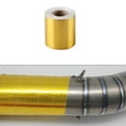 thumbnail image 5 of Qaailabf Heat Resistant Aluminum Foil Tape Roll, 1.97 x 1.81 Inch Self Adhesive Metal Duct Tape, High Temperature Insulation Tape for HVAC, Exhaust Pipes & Range Hood, Gold & Silver, Waterproof, 5 of 6