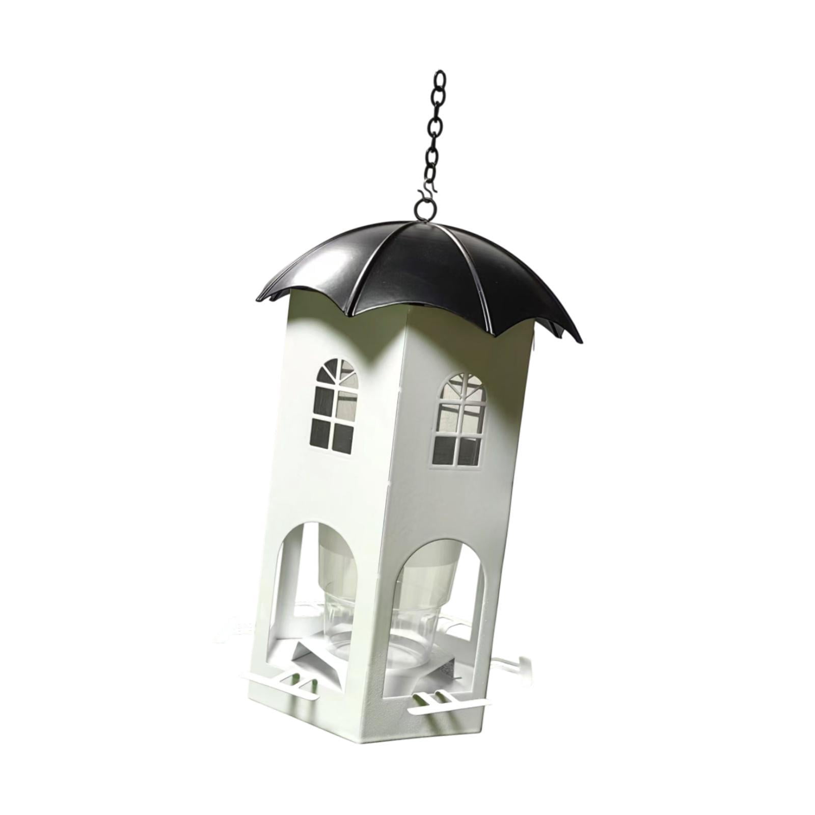 koolsoo Bird Feeder Bird Feeding Station Outdoors Easy to Clean and Fill Food Dispenser Hummingbirds Feeder for Yard Patio Decoration