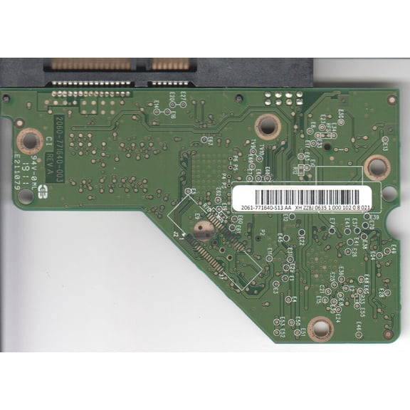 WD2500AAKX-753CA1, 2061-771640-S13 AA, WD SATA 3.5 PCB