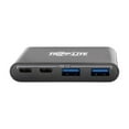 thumbnail image 2 of USB 3.1 Gen 1 USB-C Portable Hub with 2 USB-C Ports and 2 USB-A Ports, Thunderbolt 3 Compatible, Black, 2 of 2