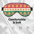 thumbnail image 3 of Cauagu Cute Cookies Print Sleep Eye Mask, Blindfold Eye Sleep Shade Cover with Elastic Strap/Headband Eye Cover Eyeshade for Night Sleeping/Travel Nap, 3 of 7