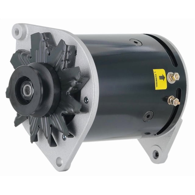 Powermaster Alternator/Generator 82101-2 Alternator/Generator; PowerGEN; All Engines 1951-1958/V8 Only 1960-1964; 75 Amp Alternator Within A Generator Style Casing; 12 Volts; 3/8 Inch Belt Width