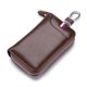 thumbnail image 1 of llaves de cuero genuino Estuches para llaves de cuero Monedero Monedero con cremallera Bolsa de almacenamiento para llaves Bolsa con cremallera Marrón, 1 of 5