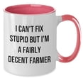 thumbnail image 2 of Amangny Funny Farmer Two Tone Coffee Mug Gifts from Friends and Family for Christmas, 2 of 5