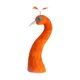thumbnail image 2 of Cabeza de maniquí de pavo real, arreglo floral, escultura decorativa, modelo de cabeza de pavo real para Naranja, 2 of 9