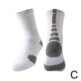 thumbnail image 1 of Basketball Sports Socks Basketball Socks Men'S American Style Actual Combat Training Thick Towel Bottom Mid-Length Socks, 1 of 1