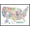 Unframed, variant on Art.com United States of America Stylized Text Map Colorful Art Print, Black Frame Wall Art, 40" x 32"