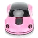 thumbnail image 4 of Ratón portátil inteligente con forma de automóvil, inalámbrico, 2,4 G, con receptor USB para oficina, ordenador portátil, tableta (rosa), 4 of 12