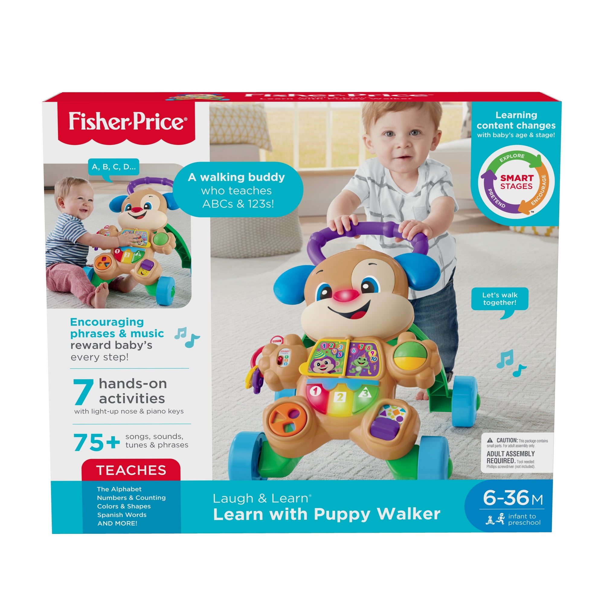 fisher price learn to walk