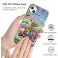 thumbnail image 2 of Hippie Van Magician Case Compatible with iPhone 14 Plus,Unique Art Design TPU Bumper Cover Case, 2 of 6