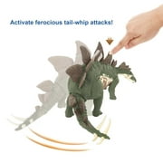 Jurassic World Mega Destroyers Stegasaurus Dinosaur شخصية العمل مع ميزة الهجوم
