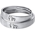thumbnail image 1 of Precioso gato para él y para ella anillos de plata de ley S925 ajustable aniversario promesa anillo de boda sin fin amor dedo joyería para mujeres hombres, 1 of 5