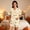 Orange pumpkin, variant on Womens Pajama Sets Fall Funny Pumpkin Print Button Short‑Sleeve Top Shorts Halloween Pajamas for Women Set