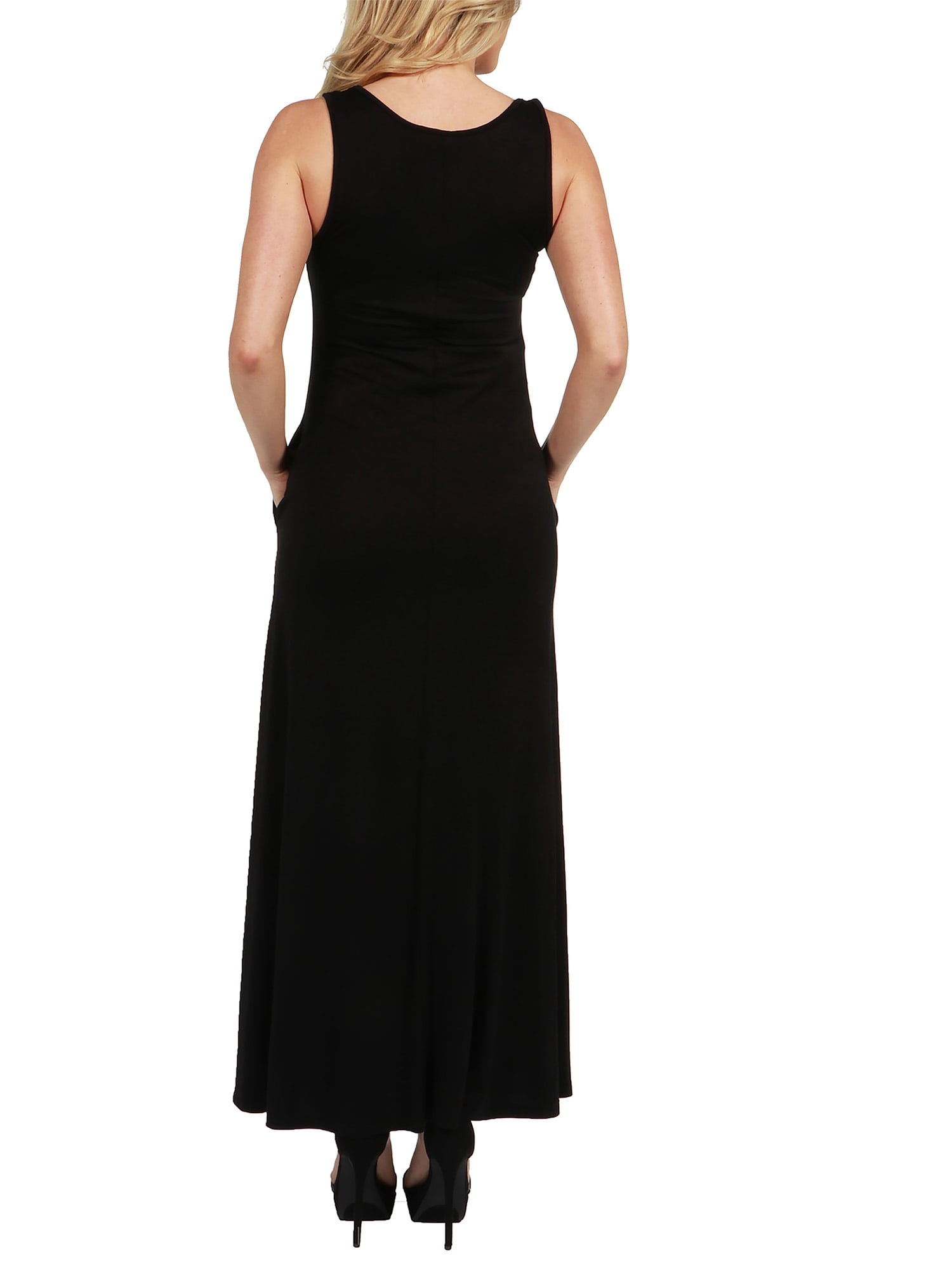 Marion Sleeveless Maternity Maxi Dress