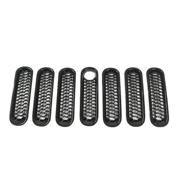 Front Grill Mesh Inserts Kit Clipin Grille Guard Mesh Grille