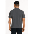thumbnail image 3 of Expert Brand Men's DriMax™ Athletic Dry Fit Golf Polo, Steel, Large, 3 of 7