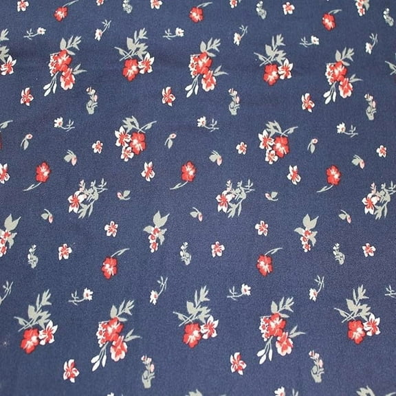 59" Wide Printed DTY Double-Sided Brushed Fabric by the Yard – 160 GSM, Lightweight, Stretchy & Breathable for Apparel, Activewear, Accessories, Scarves & DIY.