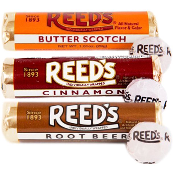 Reeds Rolls Cinnamon Hard Candy
