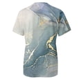 thumbnail image 4 of WILLBEST Canada T-Shirt Femme Printemps Été Imprimé Coloré Manches Courtes Col Rond T-Shirt Haut, 4 of 4