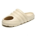 thumbnail image 1 of Zapatillas de playa unisex, cómodas y modernas para hombre, talla 39, color blanco, ideales para el verano y actividades al aire libre., 1 of 6