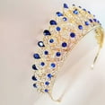 thumbnail image 2 of TIARA CORONA TOCADO PEINETA NOVIA XV BODA COMUNIÓN PRINCESA NIÑA M0032 GENÉRICA CUSTOM TIANAAZ0020, 2 of 2