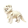 thumbnail image 2 of Halloween Dinosaur Skeleton Dog , Plush Pet Dino Cosplay Outfit with Headpiece, Cute Fancy Dress for Small Medium Dogs, for Halloween Party Holiday Photo Props, 2 of 3