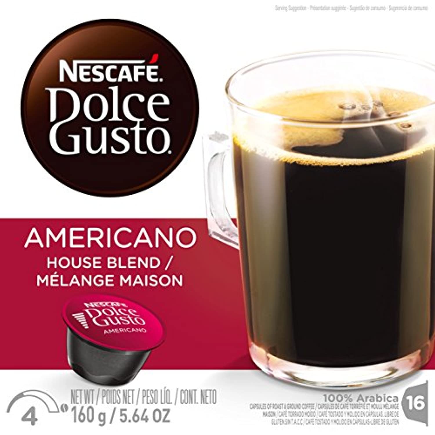 Nescafe Dolce Gusto Capsules, Caffe 