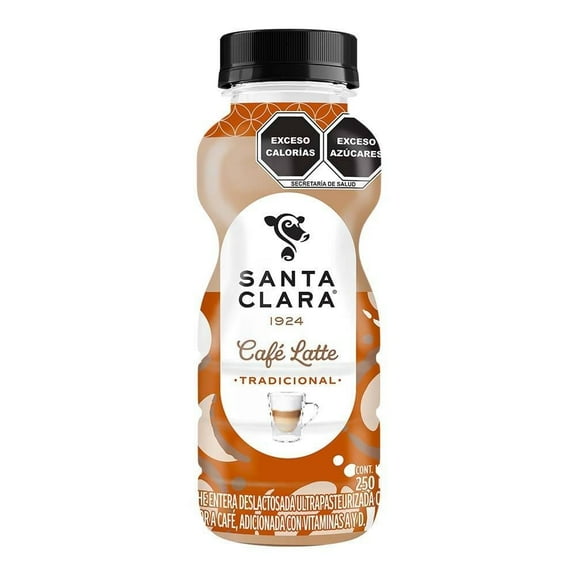 Leche saborizada Santa Clara sabor café latte tradicional 250 ml