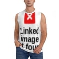 thumbnail image 1 of Balery Sea Turtle With Ocean Camisetas sin mangas para hombre, absorbe la humedad y protege contra el mal olor.-Medium, 1 of 7